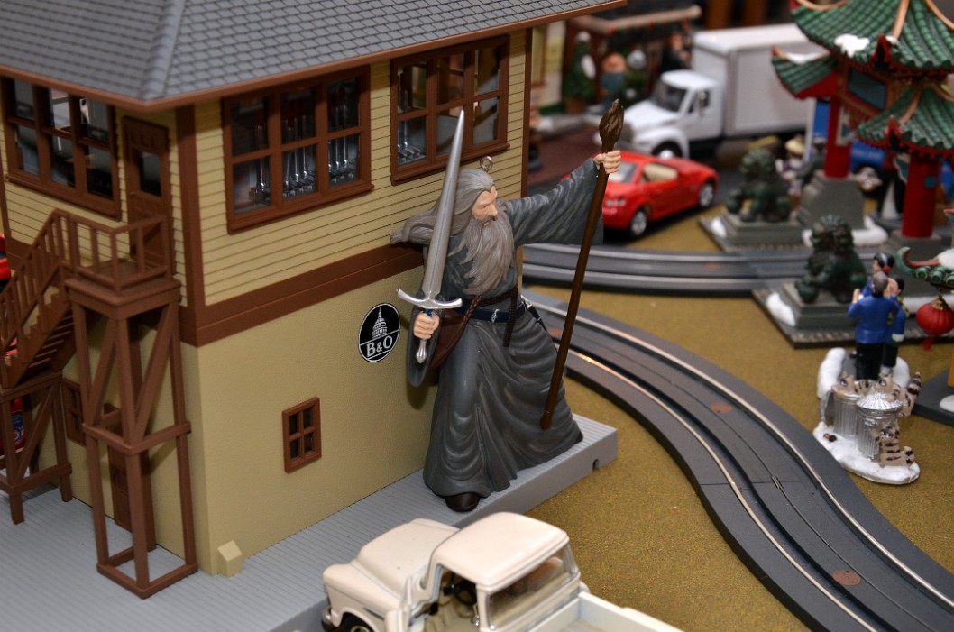 Gandalf Guarding the Track Gandalf Guarding the Track